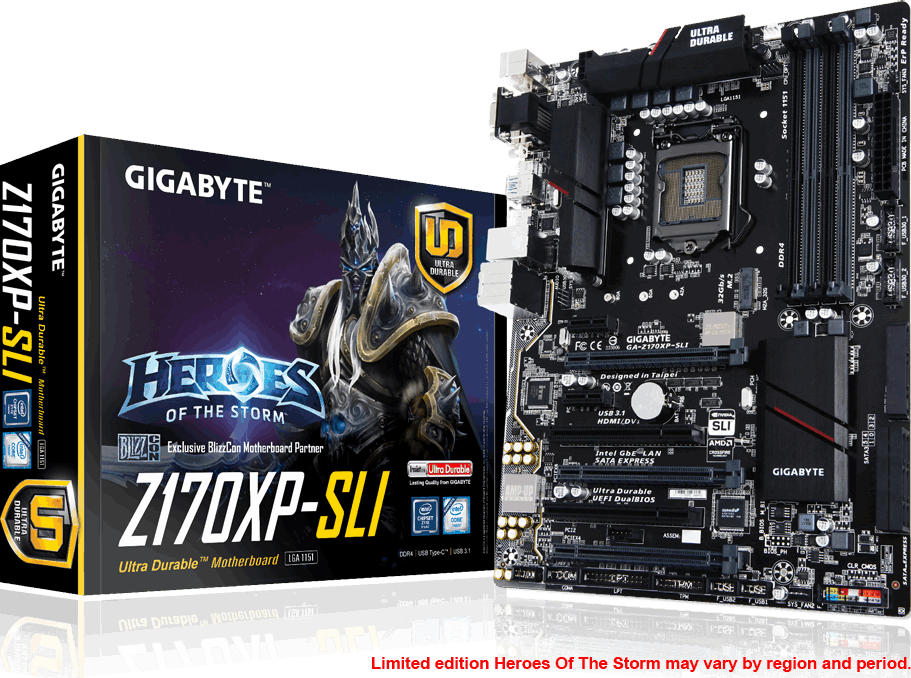 Motherboard - GA-Z170XP-SLI
