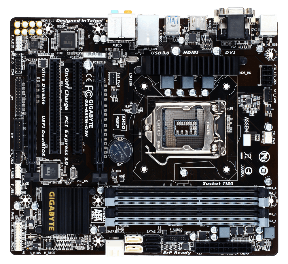 GA-B85M-D3H (rev. 2.1) Overview | Motherboard - GIGABYTE Global