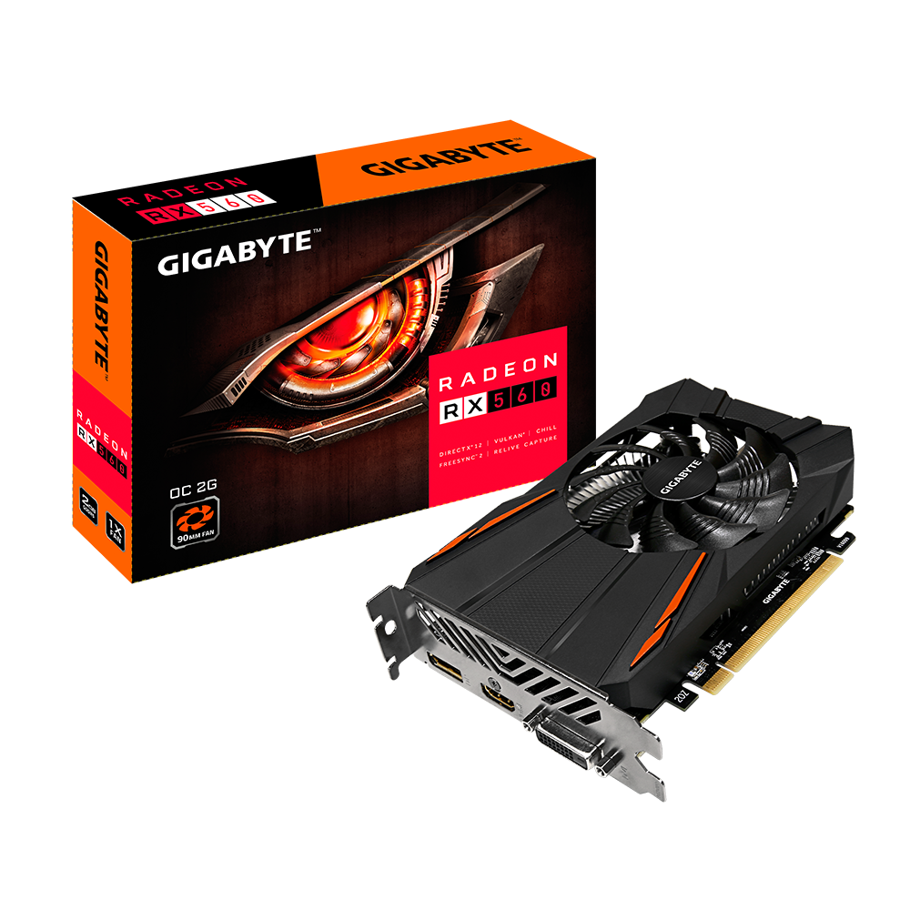 Radeon RX 560 OC 2G AORUS GIGABYTE Brunei