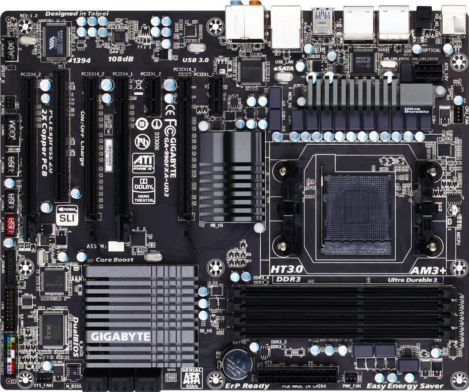 Motherboard - GA-990FXA-UD3