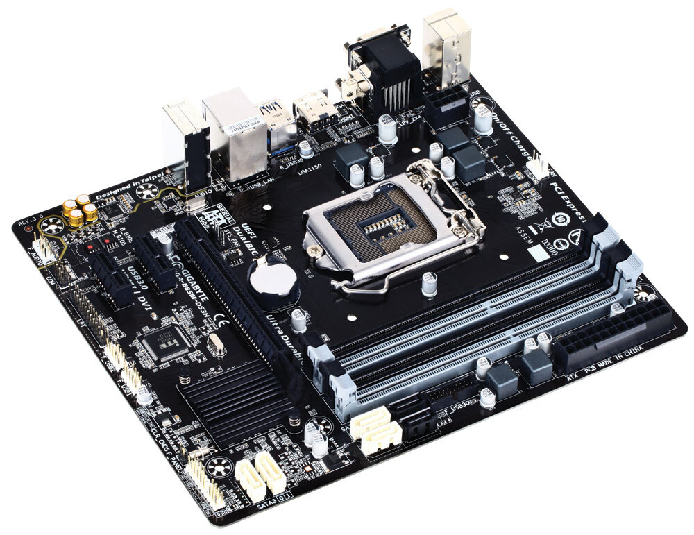 家具 i3-4150 GIGABYTE GA-B85M-DS3H Amazon.com: Gigabyte LGA 1150 B85 HDMI DVI D-SUB UEFI BIOS mATX