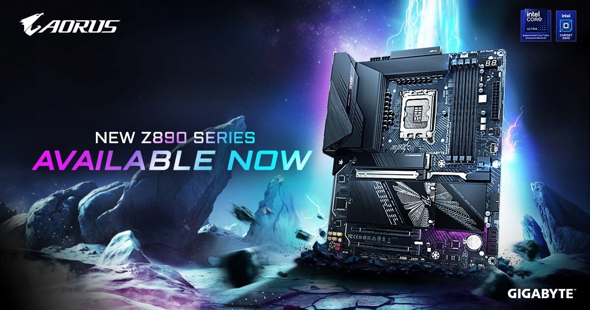 技嘉 Z890 Plus 系列主機板正式上市
CQDIMM 技術引領 Z890 AORUS ELITE DUO X 釋放完整效能