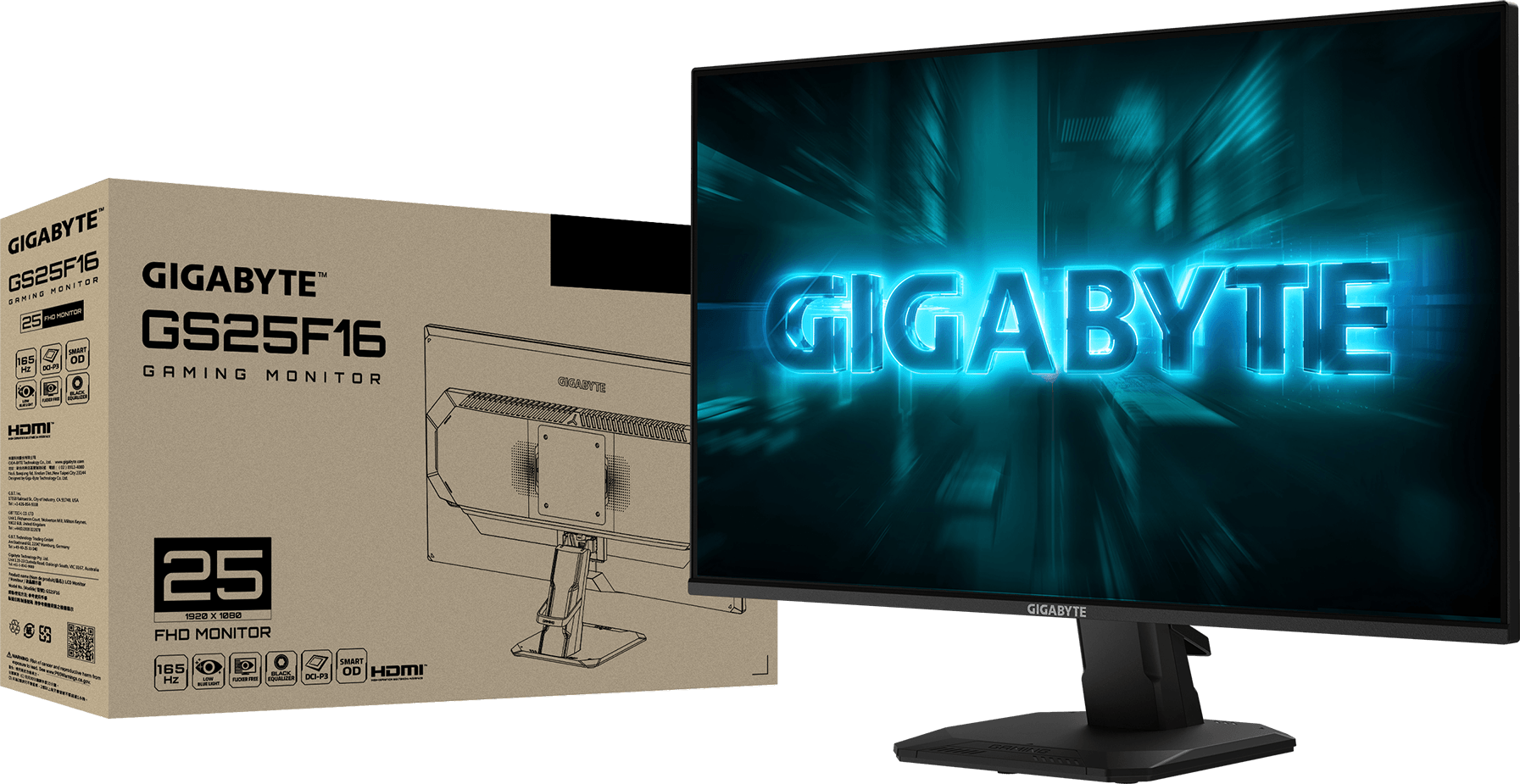 GS25F16 Gaming Monitor