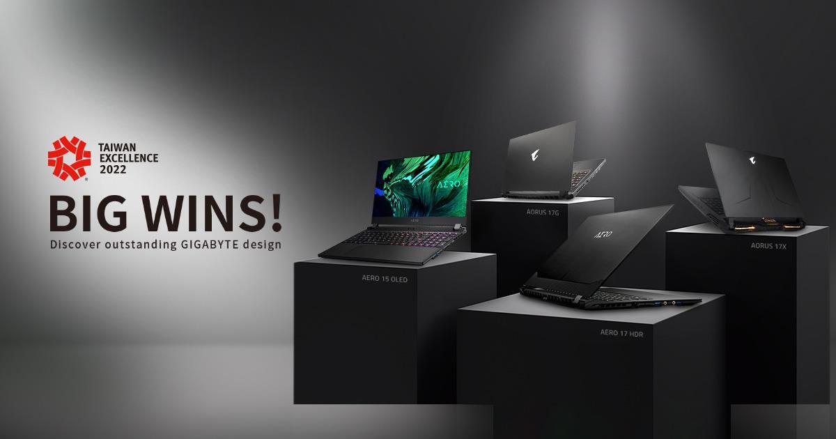 Awards after awards! GIGABYTE wins big at the 2022 Taiwan Excellence Award