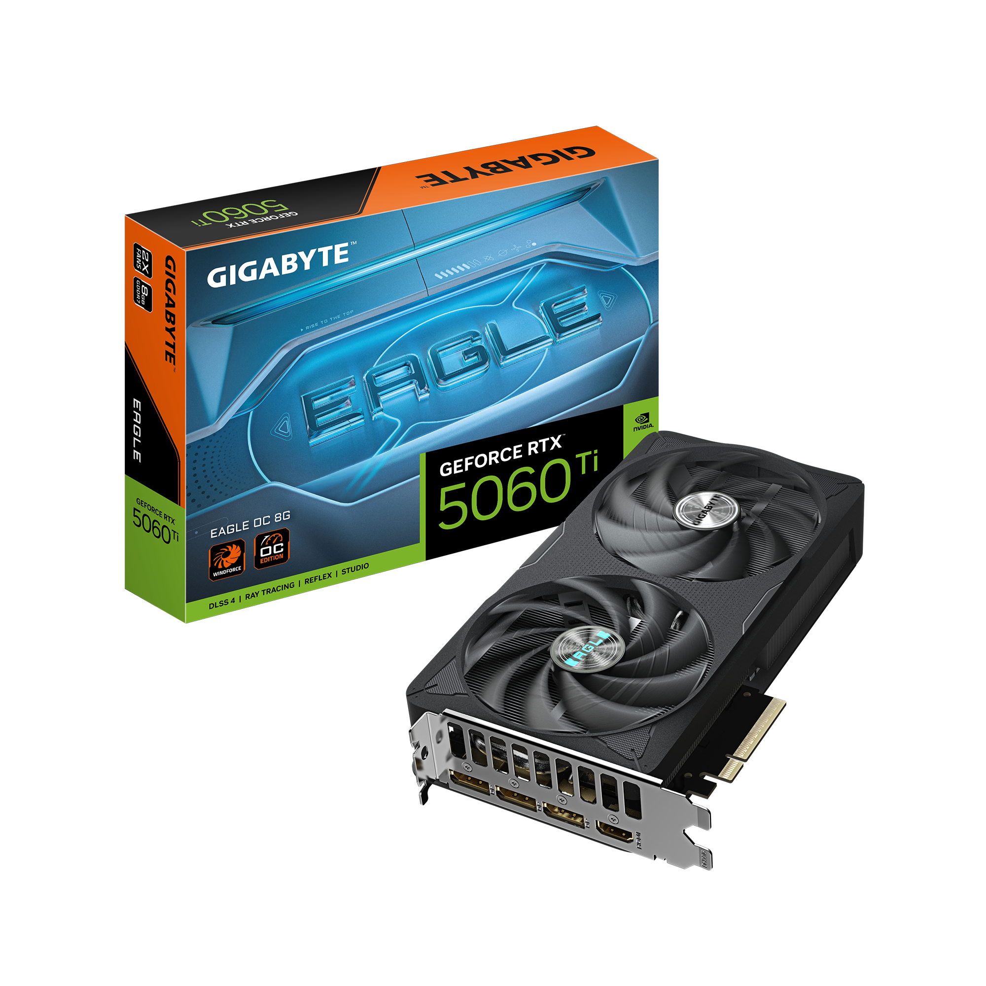 Gigabyte GeForce RTX 3060 Ti Eagle OC 8G (REV2.0) Graphics