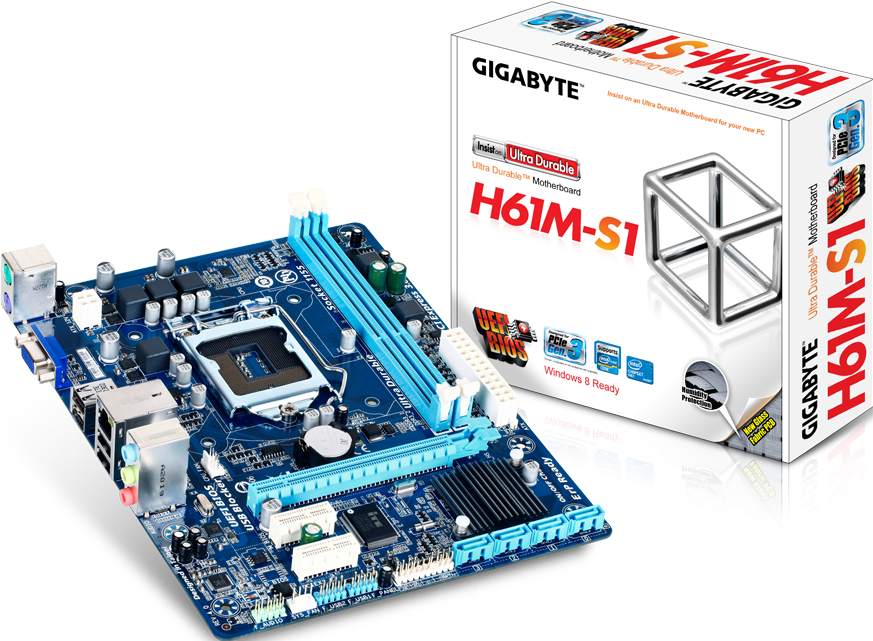 Płyty główne  - GA-H61M-S1