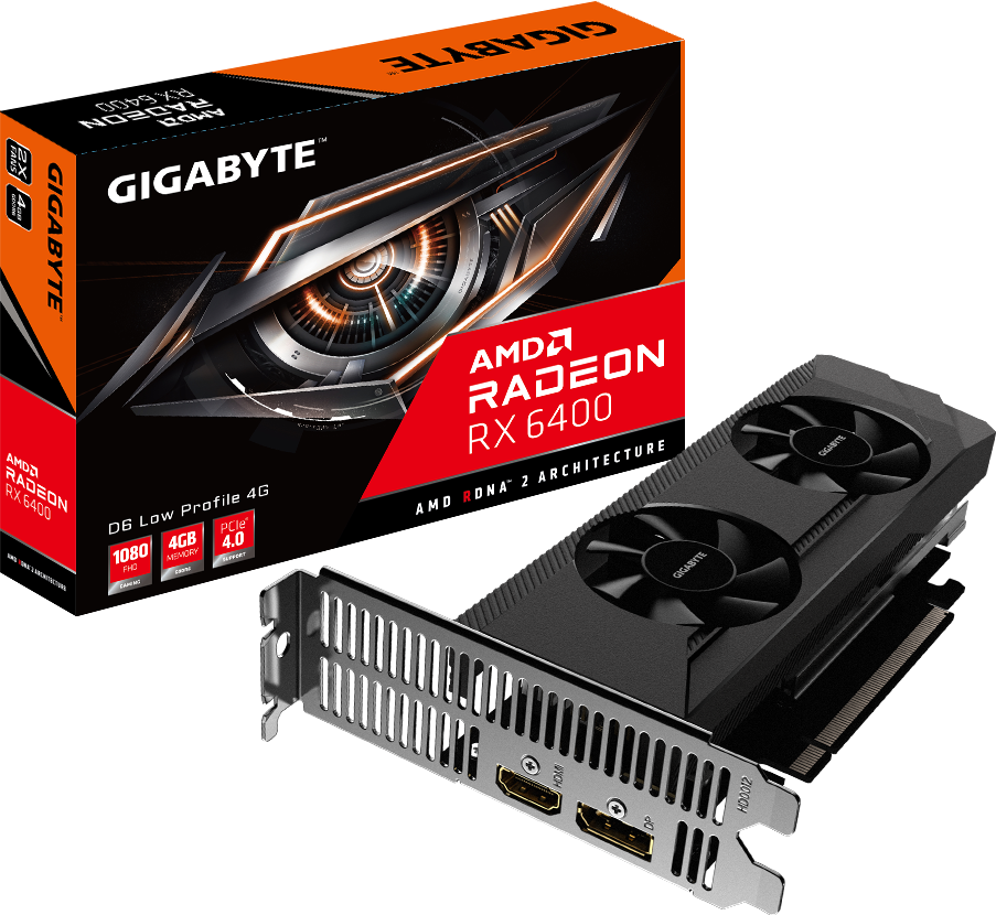 AMD Radeon RX 6400 4GB LP グラフィックボード Radeon RX 6400 LP 4G | ASRock グラフィックボード RADEON RX 6400