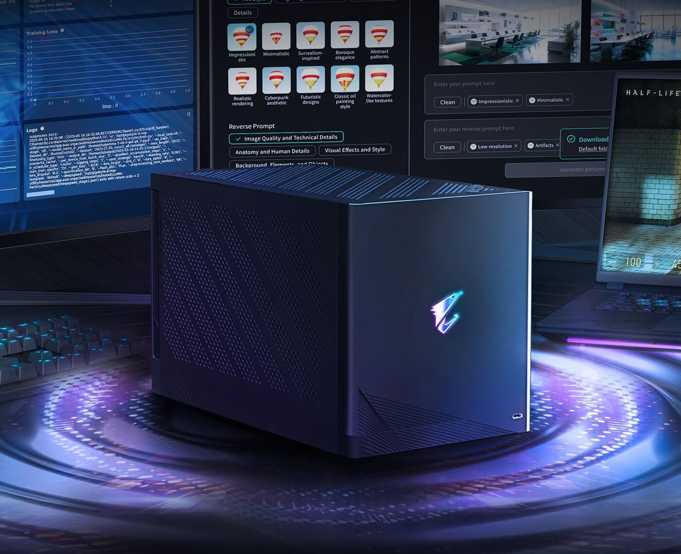 Immersive AI Gaming