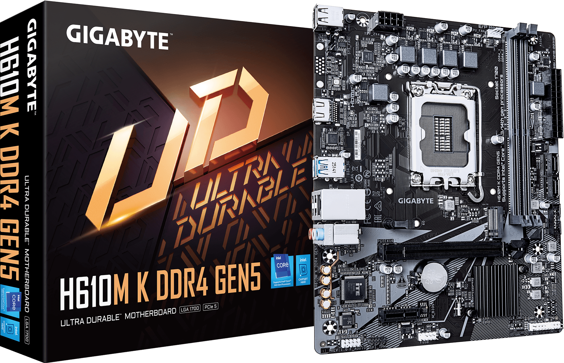 Tarjetas Madre - H610M K DDR4 GEN5