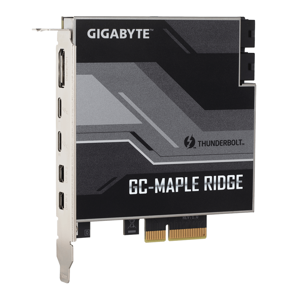 グラフィックボード・グラボ・ビデオカード Thunderbolt 4 GIGABYTE GC-MAPLE RID GIGABYTE GC-Maple Ridge (Intel/Thunderbolt 4/ JHL 8540