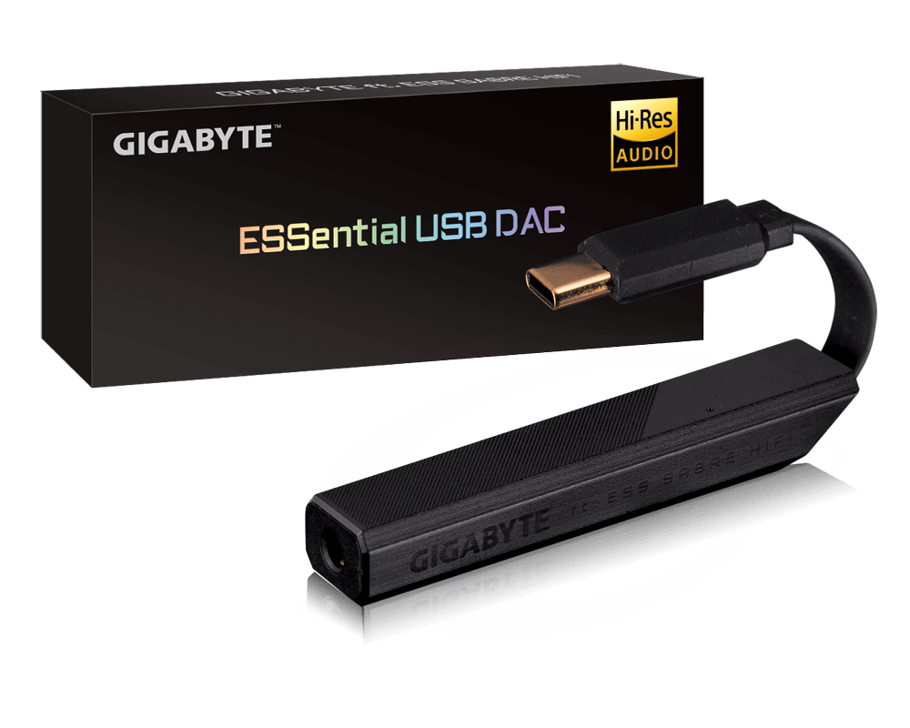 ESSential USB DAC Key Features | Motherboard - GIGABYTE Global