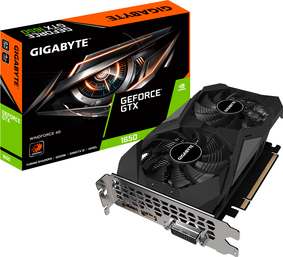 Graphics Card - GeForce® GTX 1650 D6 WINDFORCE 4G