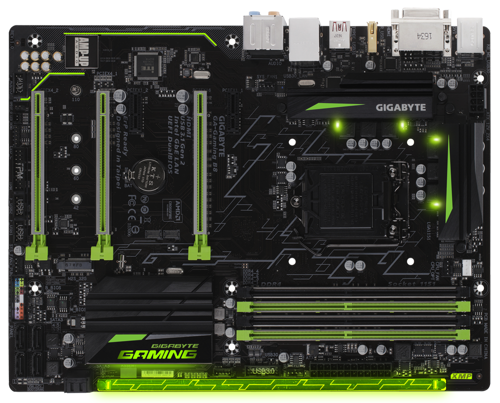 GA-Gaming B8 (rev. 1.0) Gallery | Motherboard - GIGABYTE Global