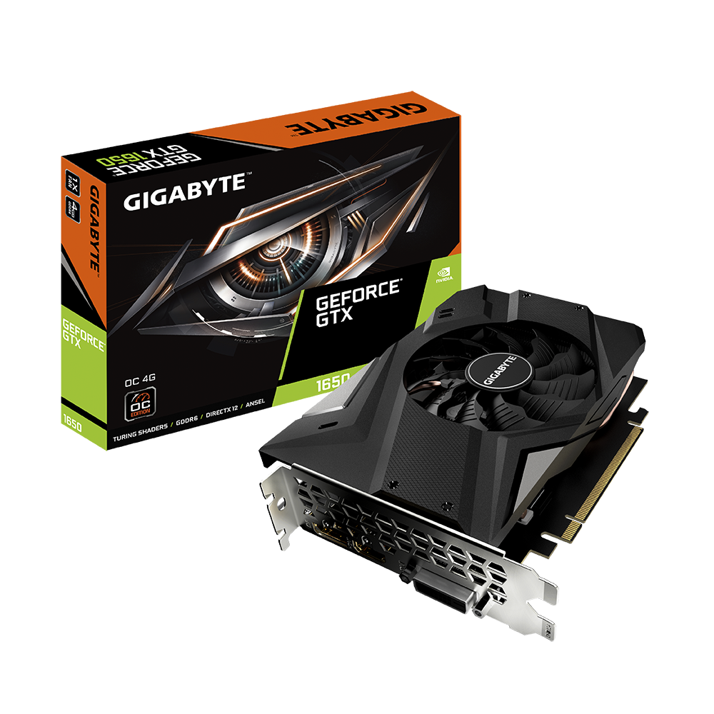 GeForce® GTX 1650 D6 OC 4G (rev. 4.0) Key Features - Gigabyte