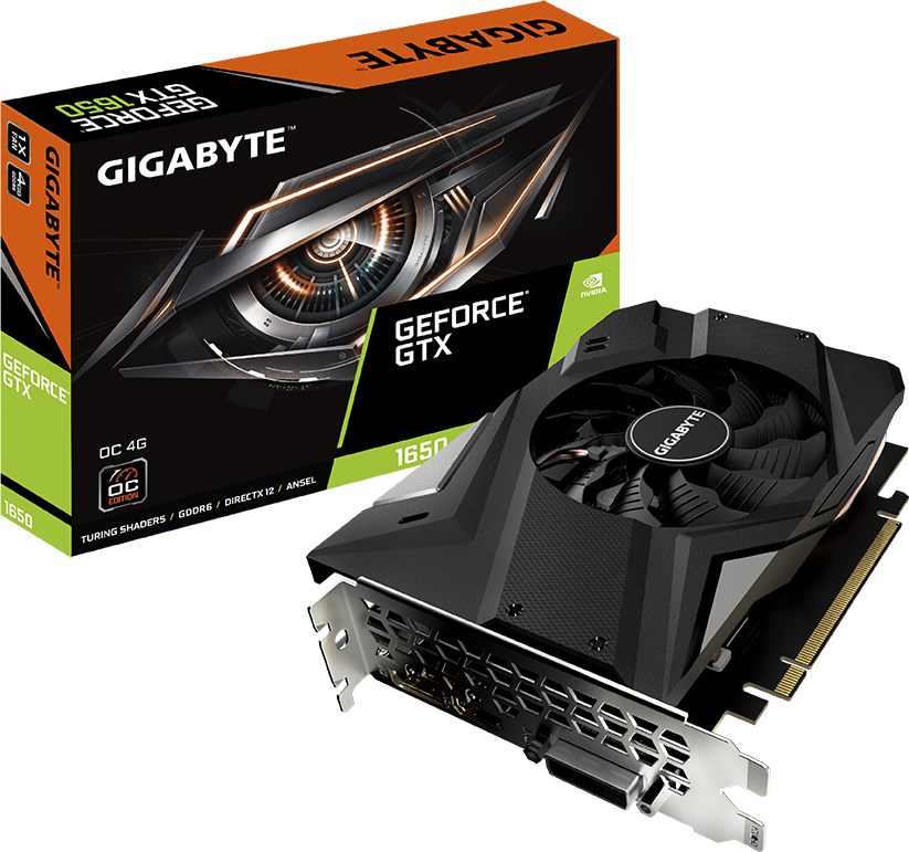 Tarjetas de Video - GeForce® GTX 1650 D6 OC 4G