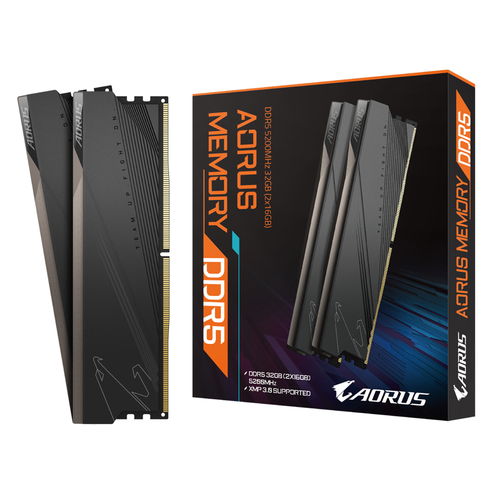 AORUS Memory DDR5 32GB (2x16GB) 5200MHz｜AORUS