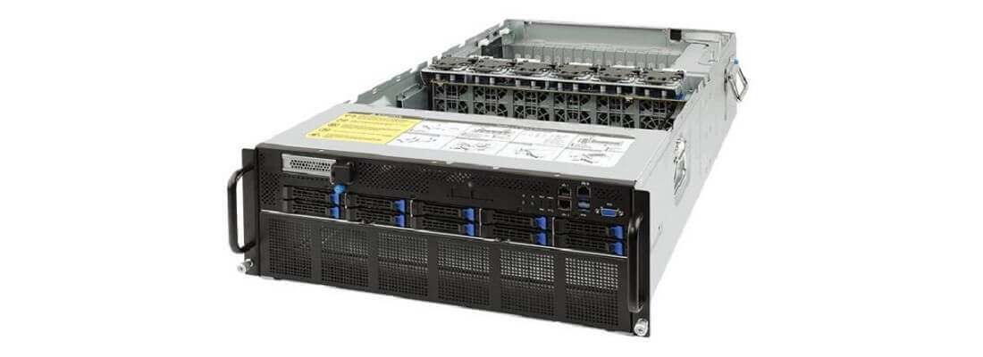 GIGABYTE's G482 Series of GPU Servers showcases an outstanding high density design that provides incredible computing power, RAM speed, and bandwidth.