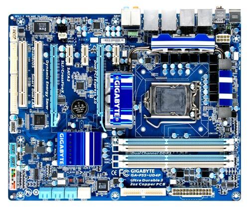 GA-P55-UD4P (rev. 1.0) - Motherboard