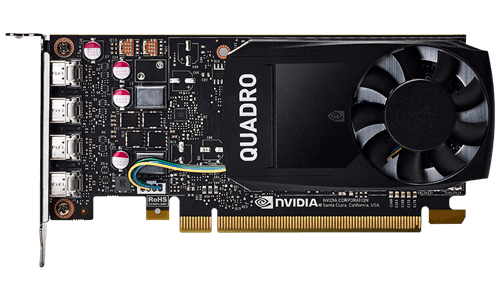 NVIDIA QUADRO P1000 (rev. 1.0) - Professional Graphics Card