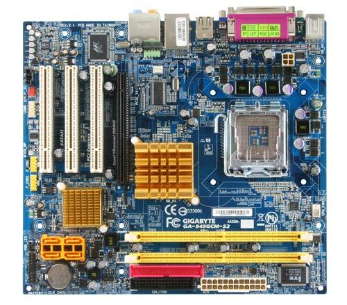 GA-945GCM-S2 (rev. 2.1) - Motherboard