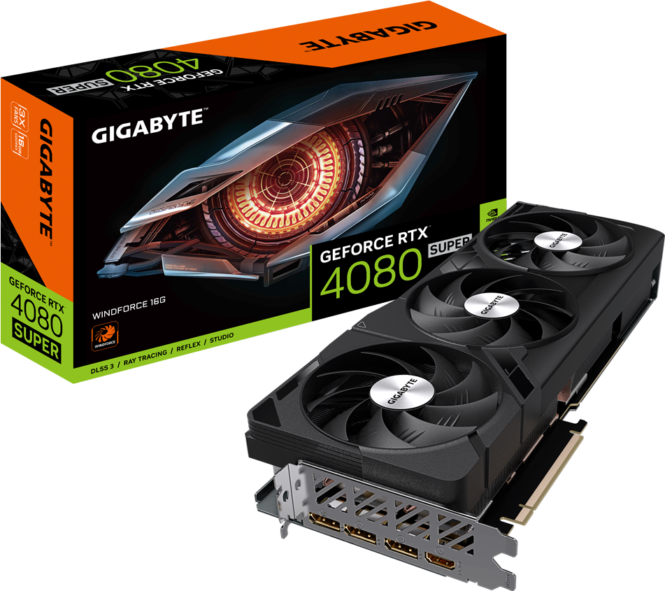 GeForce RTX™ 4080 SUPER WINDFORCE 16G - GIGABYTE Global