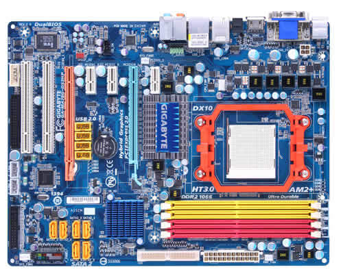 GA-MA78G-DS3HP (rev. 2.0) - Motherboard