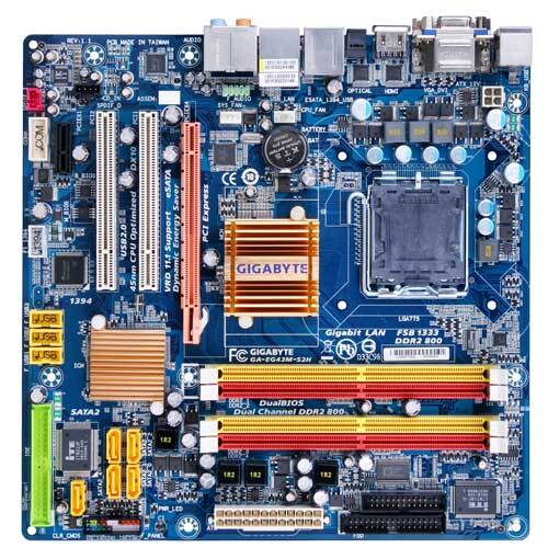 GA-EG43M-S2H (rev. 1.1) - Mainboards