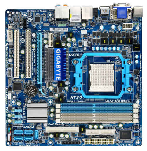 GA-MA785GM-US2H (rev. 1.1) - Motherboard