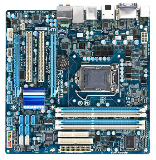 GA-H57M-USB3 (rev. 1.0) - Mainboards