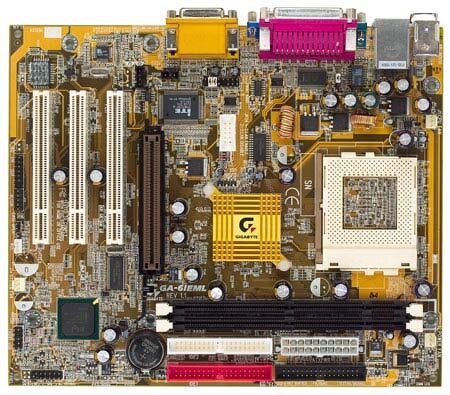 GA-6IEML (rev. 1.x) - Moederbord