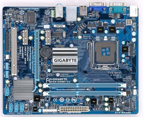 Подключение gigabyte ga g41mt s2