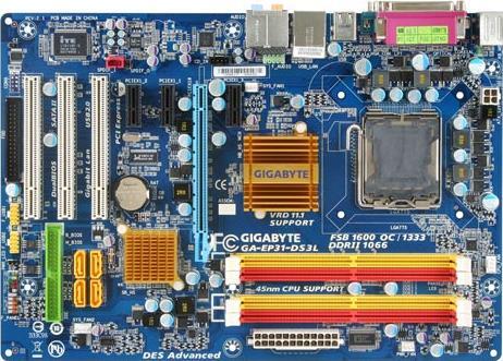 اللوحة الرئيسية - GA-EP31-DS3L