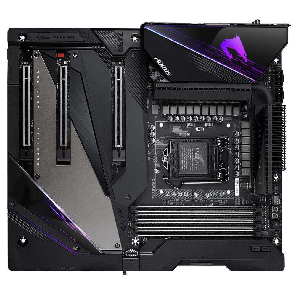 美品 GIGABYTE Z490 AORUS MASTER 最新BIOS更新済み ATX マザーボード - パーツ