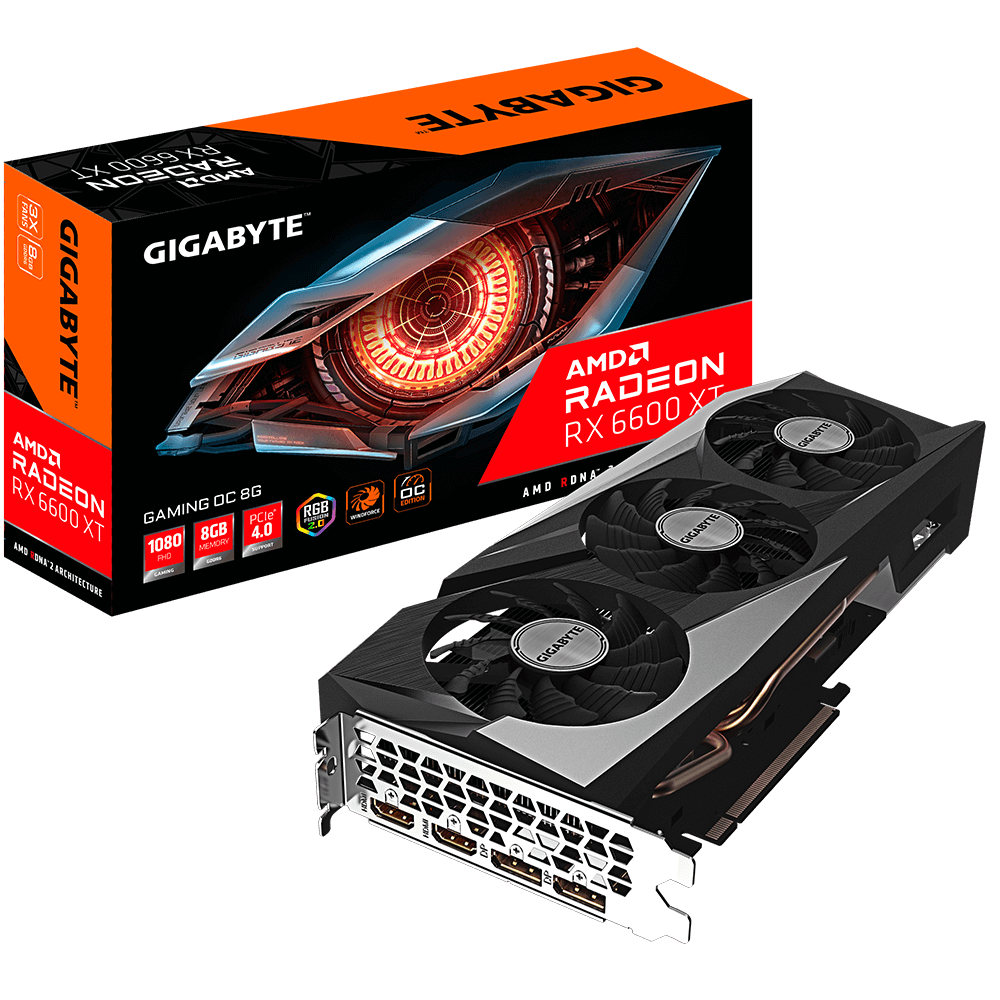 GPU】AMD RADEON RX6600XT GIGABYTE（ギガバイト）-