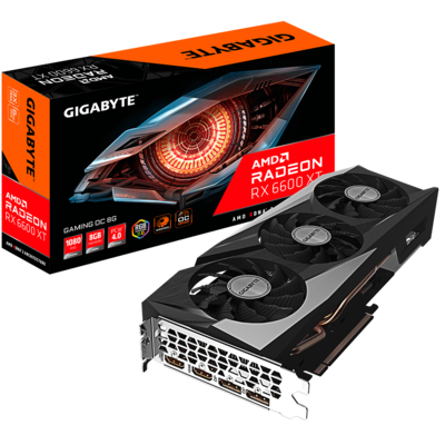GIGABYTE RX 6600 8GB 塗装品　動作品 Radeon™ RX 6600 XT GAMING OC 8G Key Features | Graphics Card