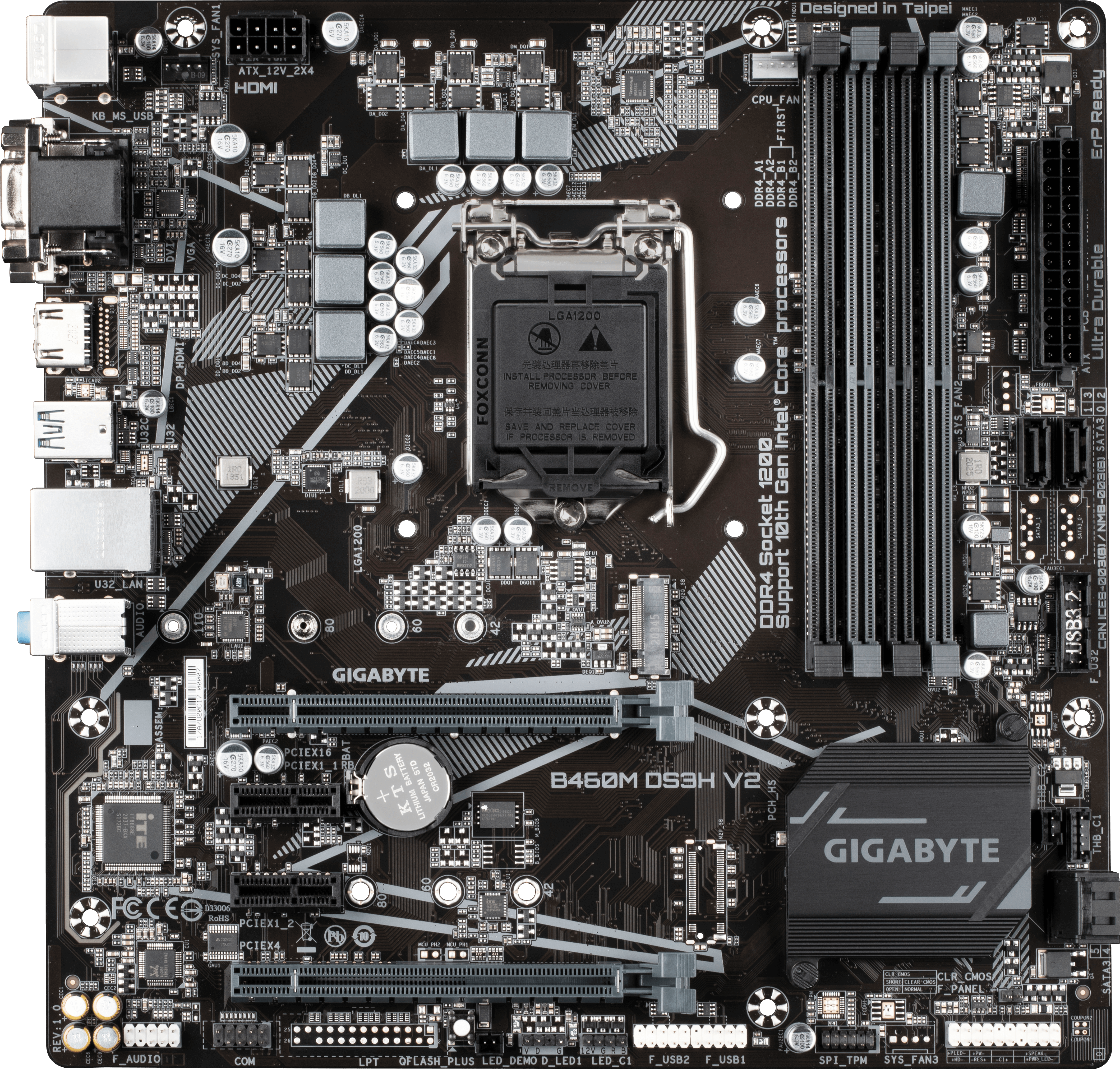 B460M DS3H V2 (Rev. 1.0) Motherboard - GIGABYTE Global