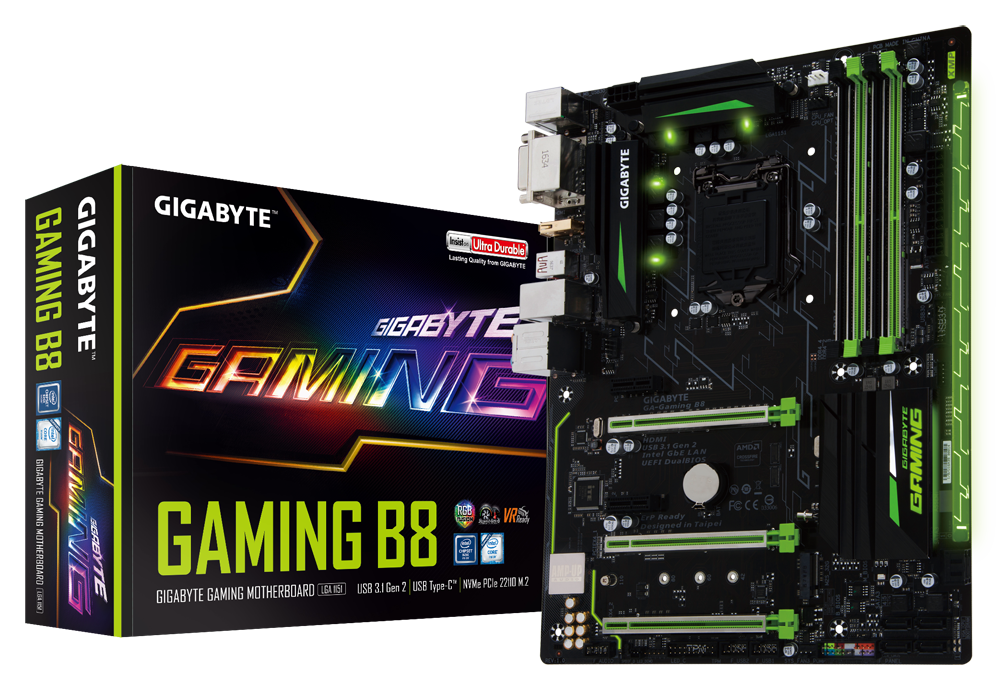 GA-Gaming B8 (rev. 1.0) Key Features | Motherboard - GIGABYTE Global