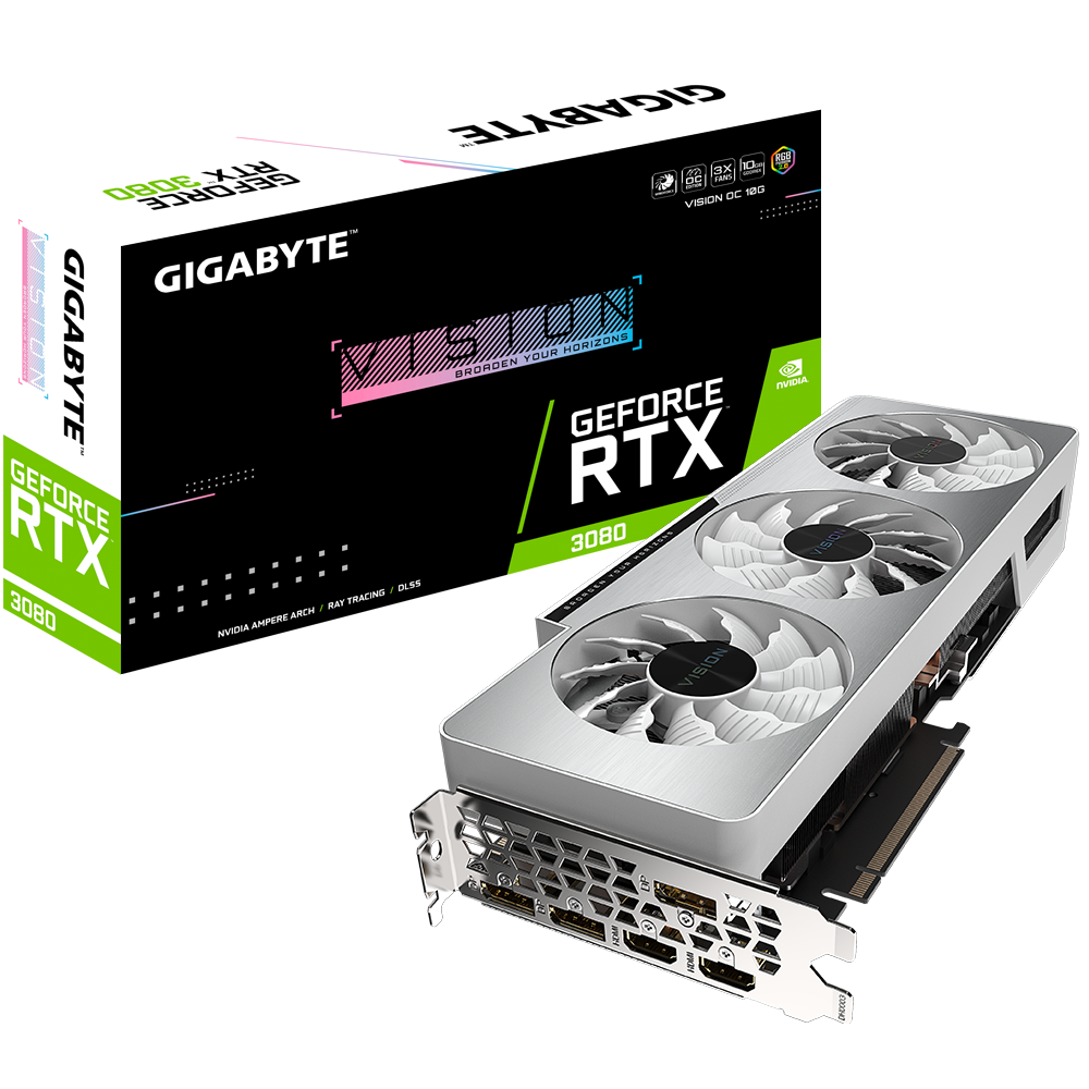 GeForce RTX™ 3080 VISION OC 10G (rev. 2.0) Key Features | Graphics 