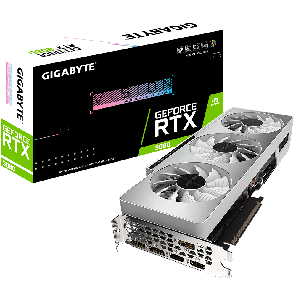 女性に人気！ 【新品】RTX3080搭載 GV-N3080VISION OC-10GD PCパーツ