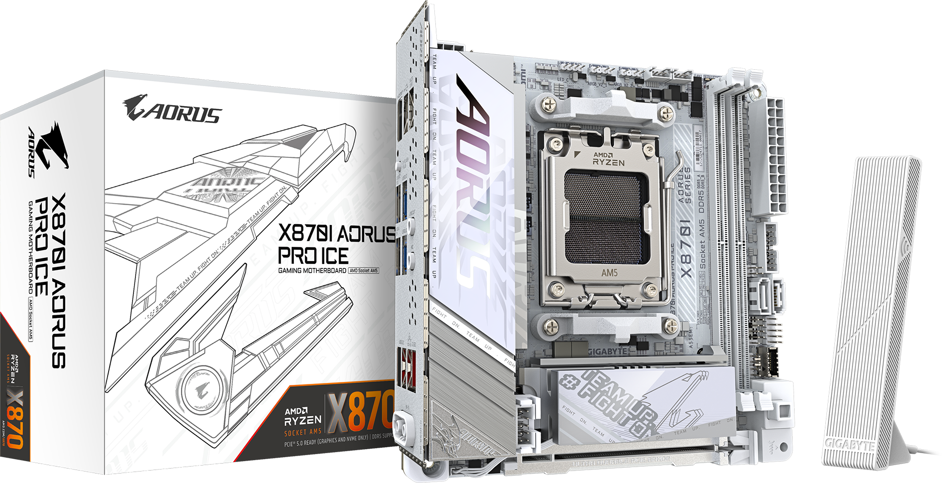 X870E AORUS PRO ICE+SSD1TB メモリ 45784