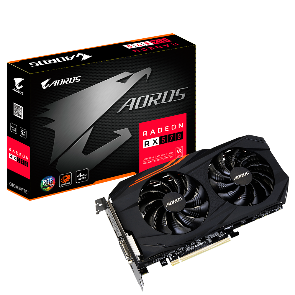 PC/タブレット PCパーツ AORUS Radeon™ RX570 4G Key Features | Graphics Card - GIGABYTE Global