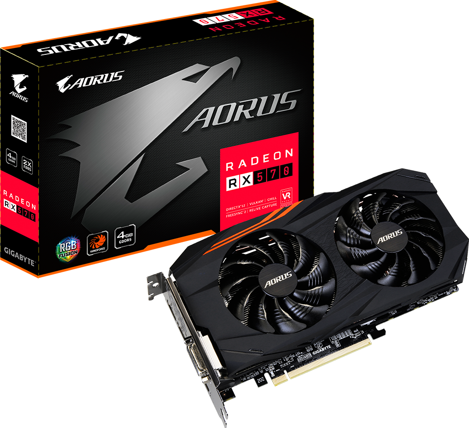 Graphics Card - AORUS Radeon™ RX570 4G