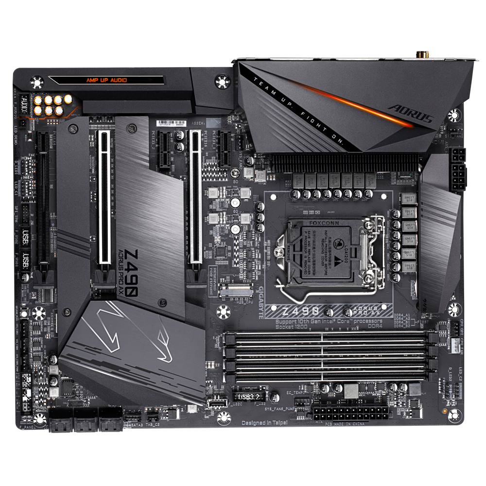 GIGABYTE Z490 AORUS PRO AX マザーボード Z490 AORUS PRO AX (rev. 1.x) Key Features | Motherboard