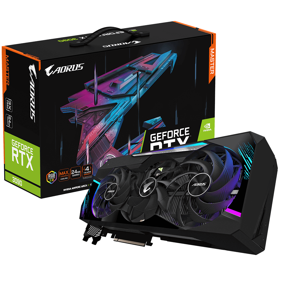 AORUS GeForce RTX™ 3090 MASTER 24G｜AORUS - GIGABYTE