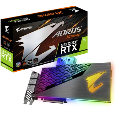 AORUS GeForce RTX™ 2080 Ti XTREME WATERFORCE WB 11G｜AORUS