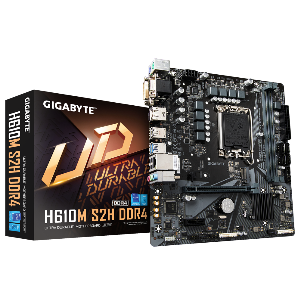 H610M S2H DDR4 (rev. 1.1/1.3) 主な特徴 | マザーボード - GIGABYTE Japan