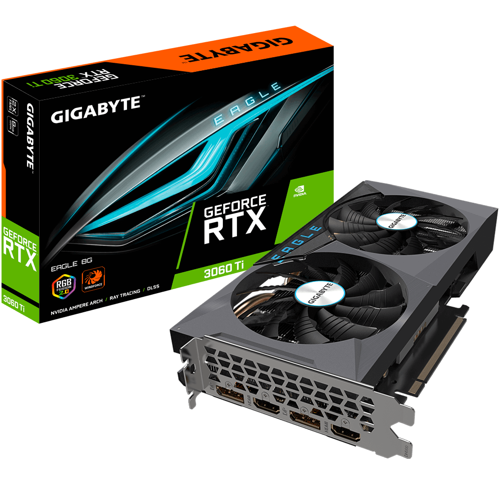 GeForce RTX™ 3060 Ti EAGLE 8G｜AORUS - 技嘉科技