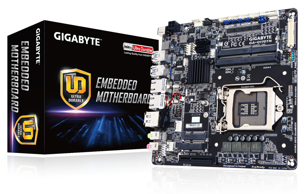 GAQ170TN (rev. 1.0) Overview Motherboard GIGABYTE U.S.A.