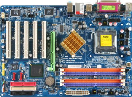 Tarjetas Madre - GA-8I865PE775-G-RH