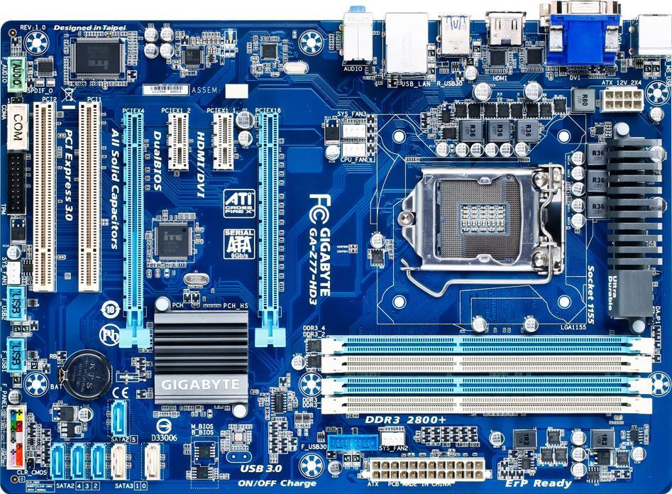 GA-Z77-HD3 (Rev. 1.0) マザーボード スペック - GIGABYTE Japan